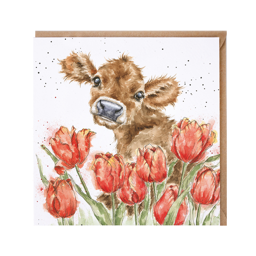 'Bessie' cow card