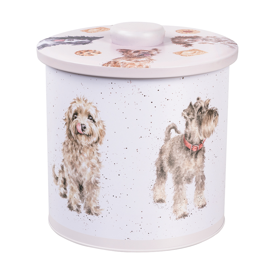 A Dog's Life Biscuit Barrel