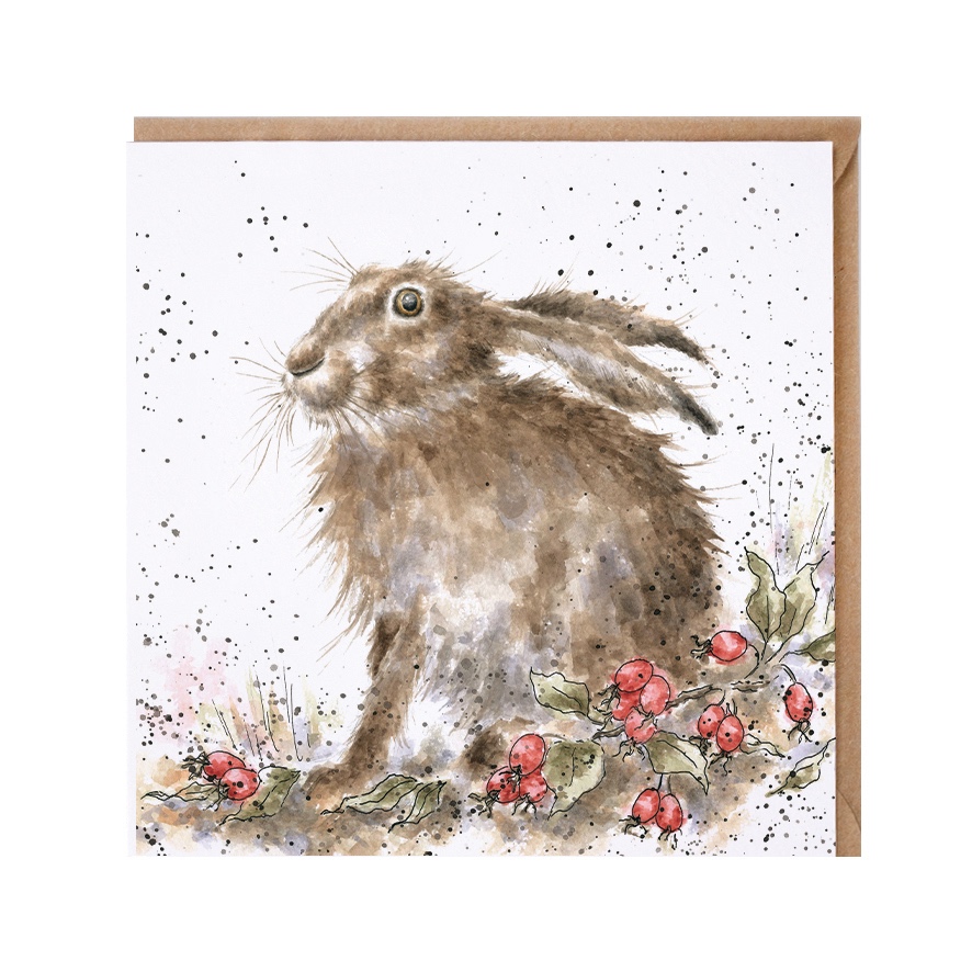 'The Hippy Hare' Hare Card
