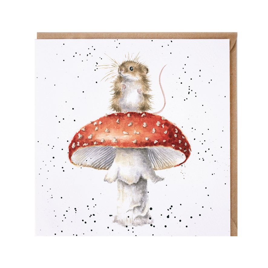 'He's a Fun-Gi' mouse card