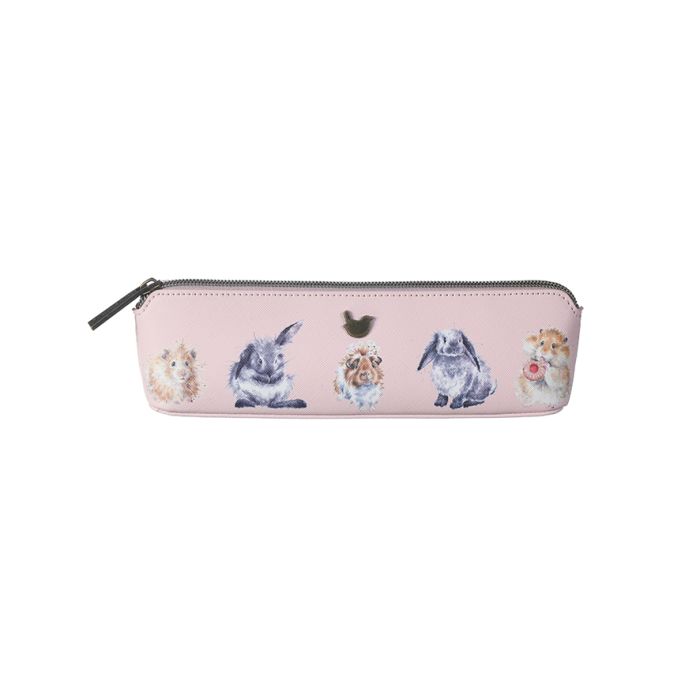 Rabbit and Guinea Pig brush bag/pencil case