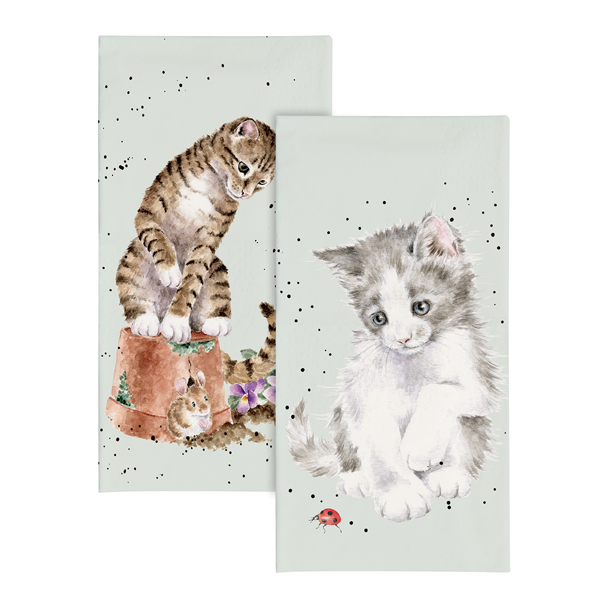 Cat illustrated pocket tissues