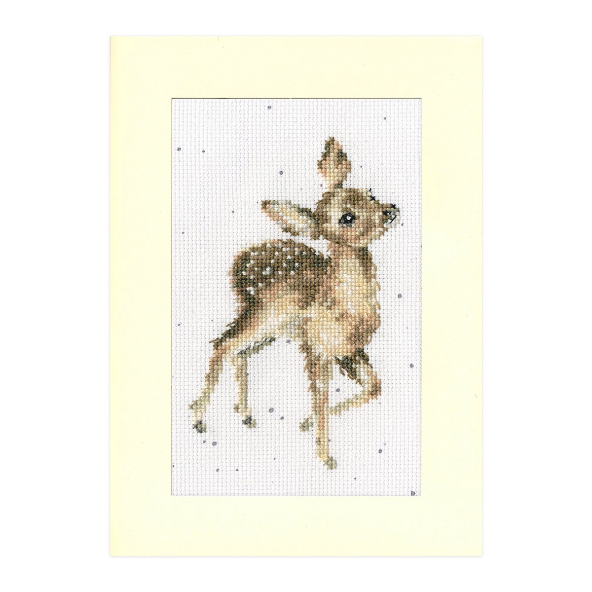 Deer cross stitch kit