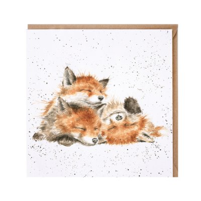 'The Afternoon Nap' fox card