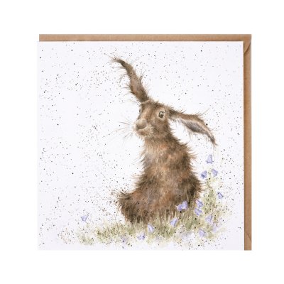 'Harebells' hare card