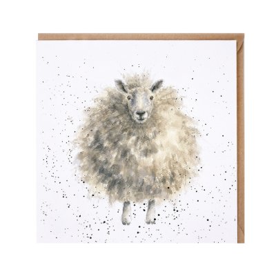 'The Woolly Jumper' sheep card
