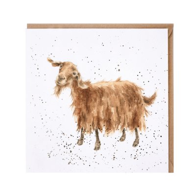 'The Hipster' goat card