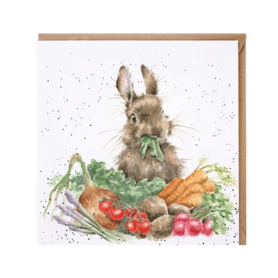 'Grow Your Own' rabbit card