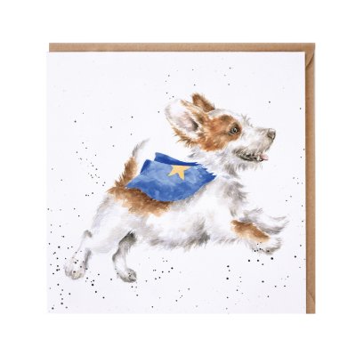'Super Dog' dog card