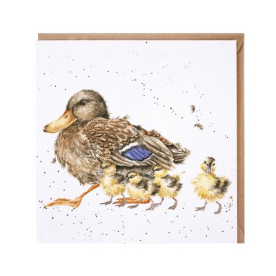 'Room for a Small One' duck card