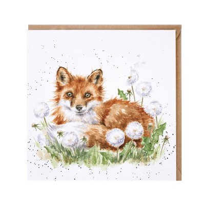 'The Dandy Fox' fox card