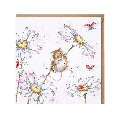 'Oops a Daisy' mouse card