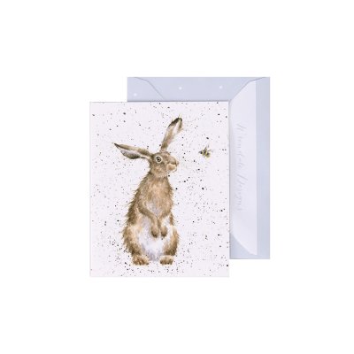 Hare and Bee mini card