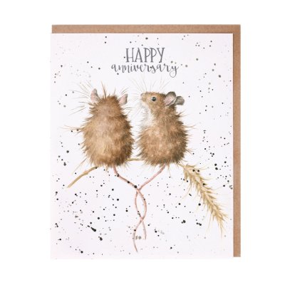 Mouse anniversary card