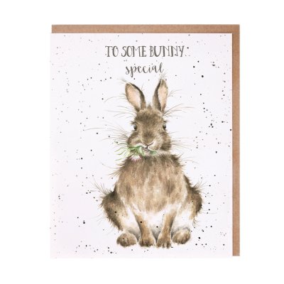 Rabbit birthday card