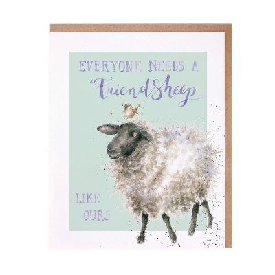 'Friendsheep' sheep friendship card
