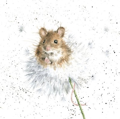 'Dandelion' mouse artwork print