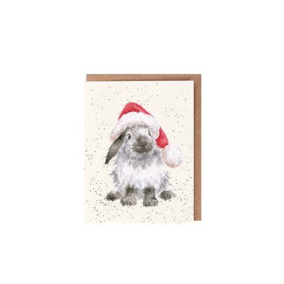 Rabbit mini Christmas card