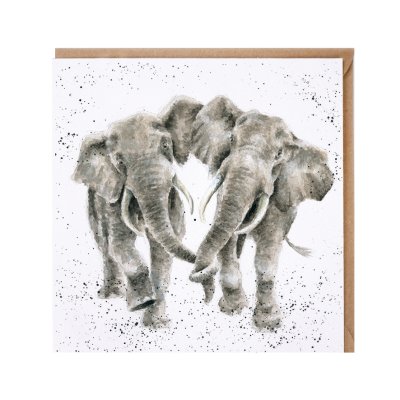 Elephant greeting card