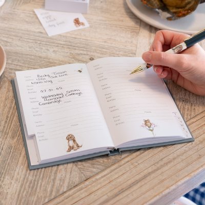 'The Highlander' Highland Cow Address Book 