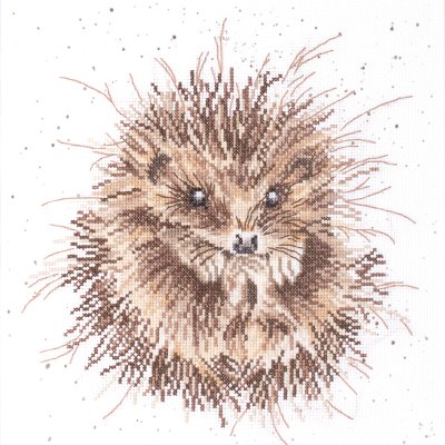 Hedgehog cross stitch kit