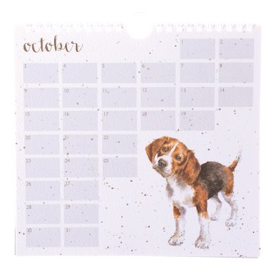Dog Designed Birthday Calendar
