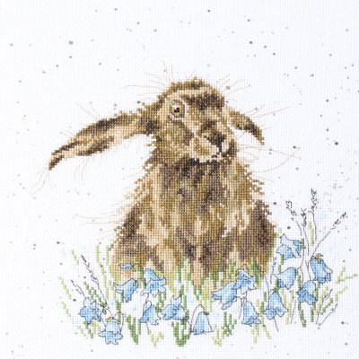 Hare cross stitch kit