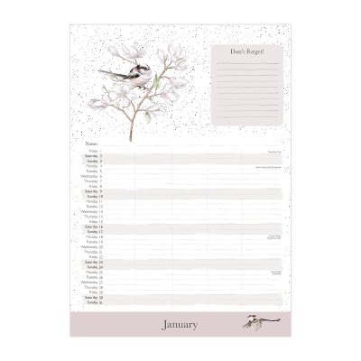 'The Country Set' Family Calendar 2027