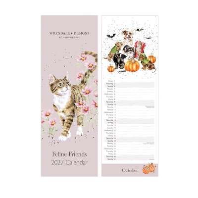 Cat slim 2027 calendar