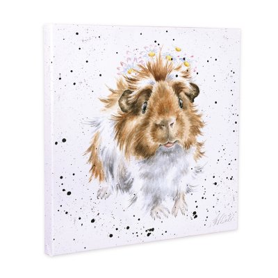 Grinny Pig guinea pig canvas print