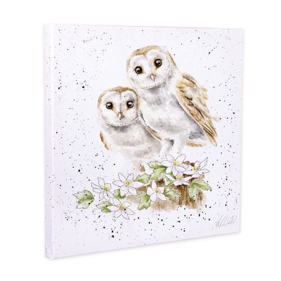Hooting For You owl canvas print