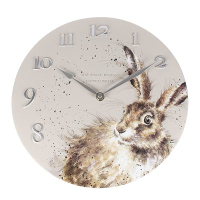 Hare wall clock