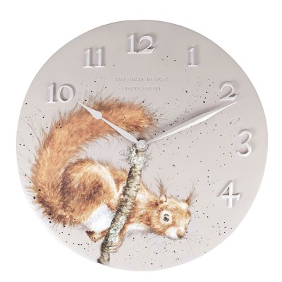 Squirrel wall clock