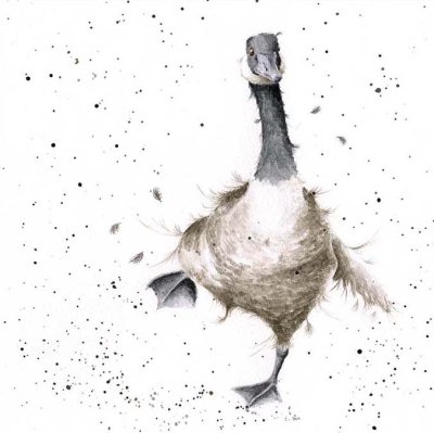 'Strictly Goode Dancing' goose artwork print