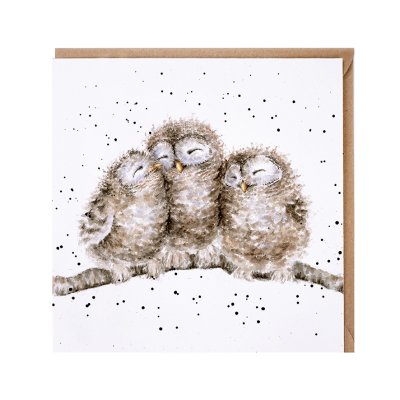 'Owl Together' owl card