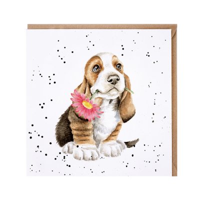 'Just for You' dog card