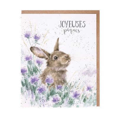 Rabbit French Greeting card