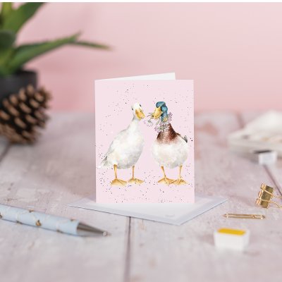 'Not a Daisy Goes By' Duck Mini Card