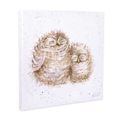 owl small canvas print