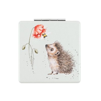 Hedgehog pocket mirror