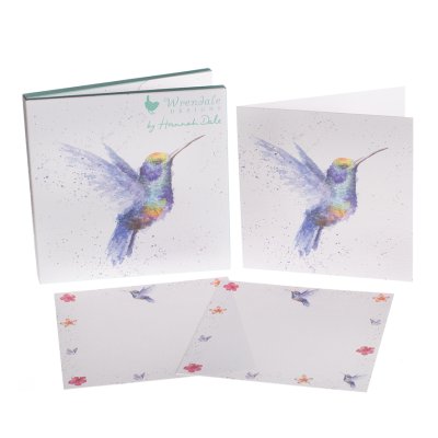 Hummingbird notecard pack