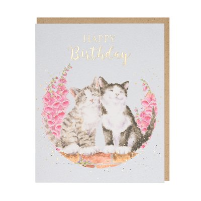 Happy -Purrrthday Cat Birthday Card