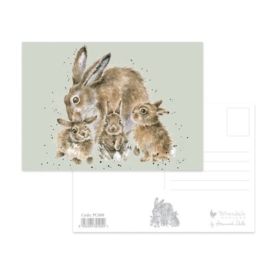 Hare postcard
