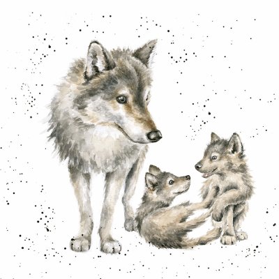'Wolf Pack' artwork print