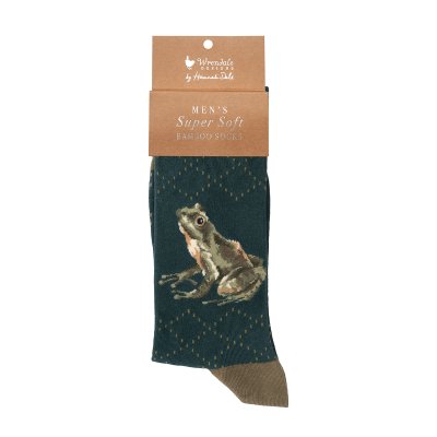 Men's socks with frog design