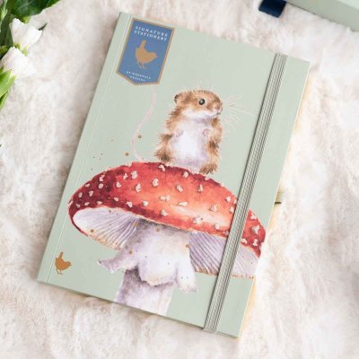'He's a Fun-Gi' Mouse Signature Stationery Notebook