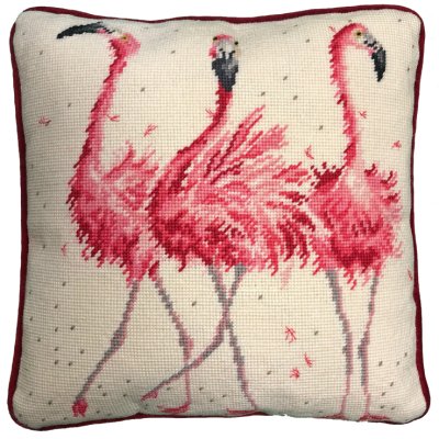 Flamingo tapestry kit