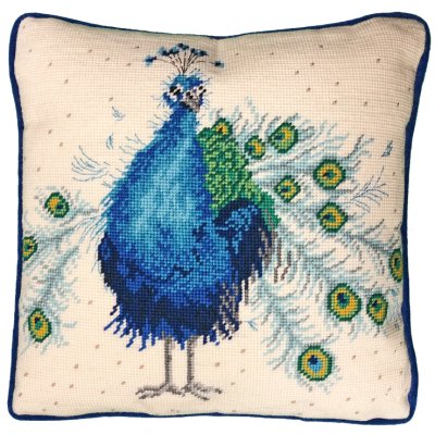 Peacock tapestry kit