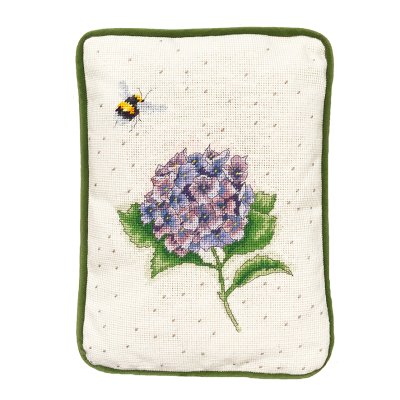 Bee and Hydrangea tapestry kit