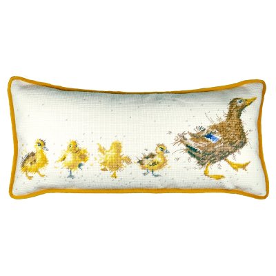 Duck and duckling tapestry kit